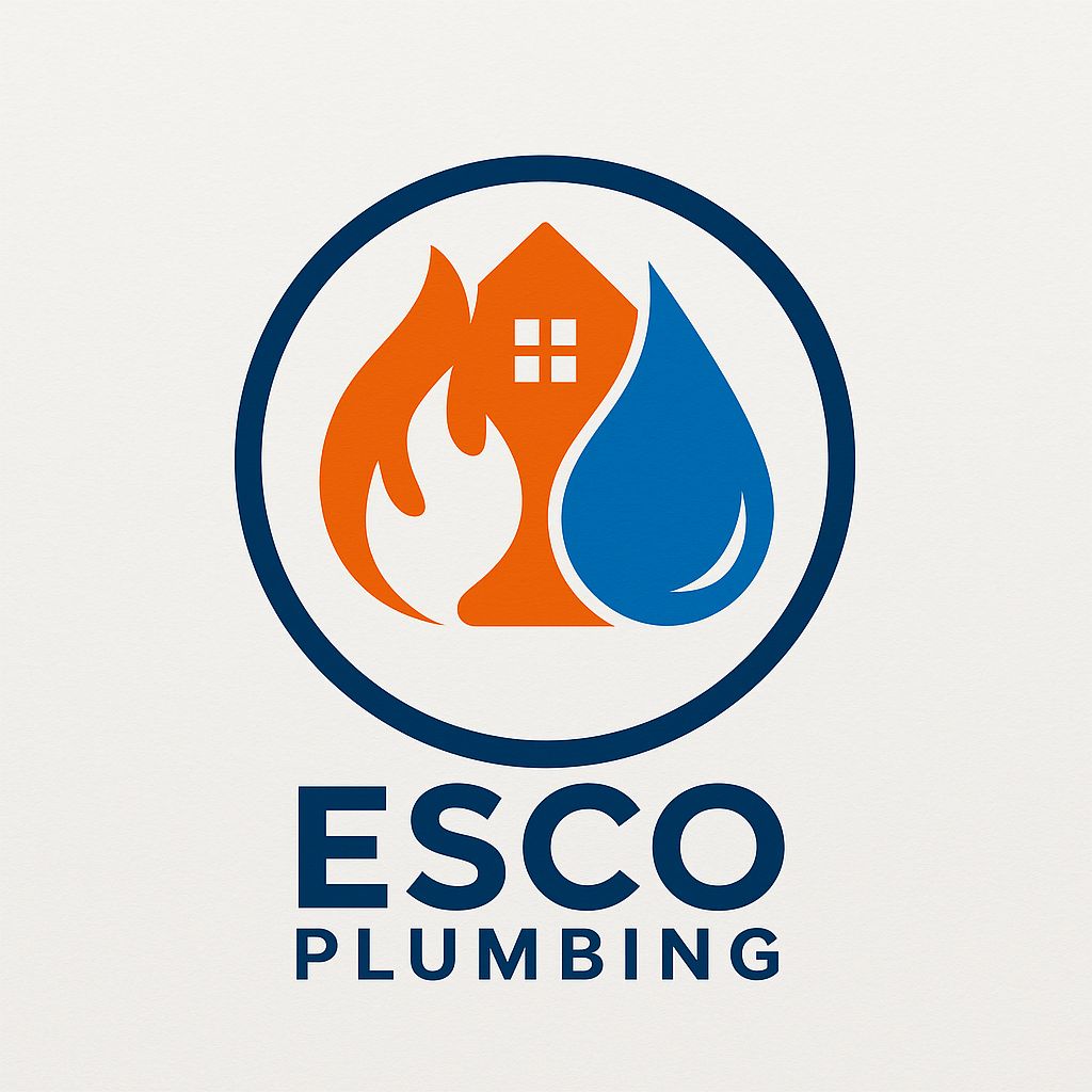 ESCO Plumbing Glasgow Logo - Gas Safe Heating and AC Specialists